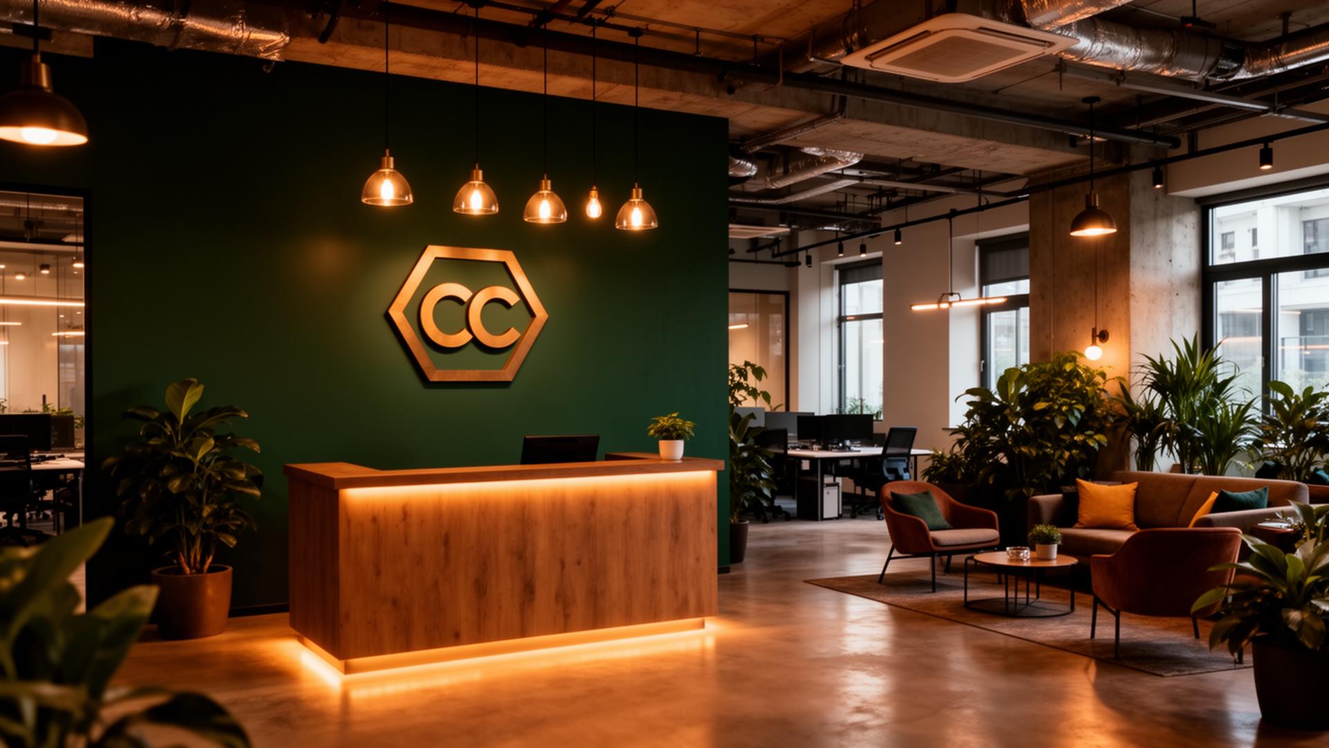 Recepção do Coworking Central